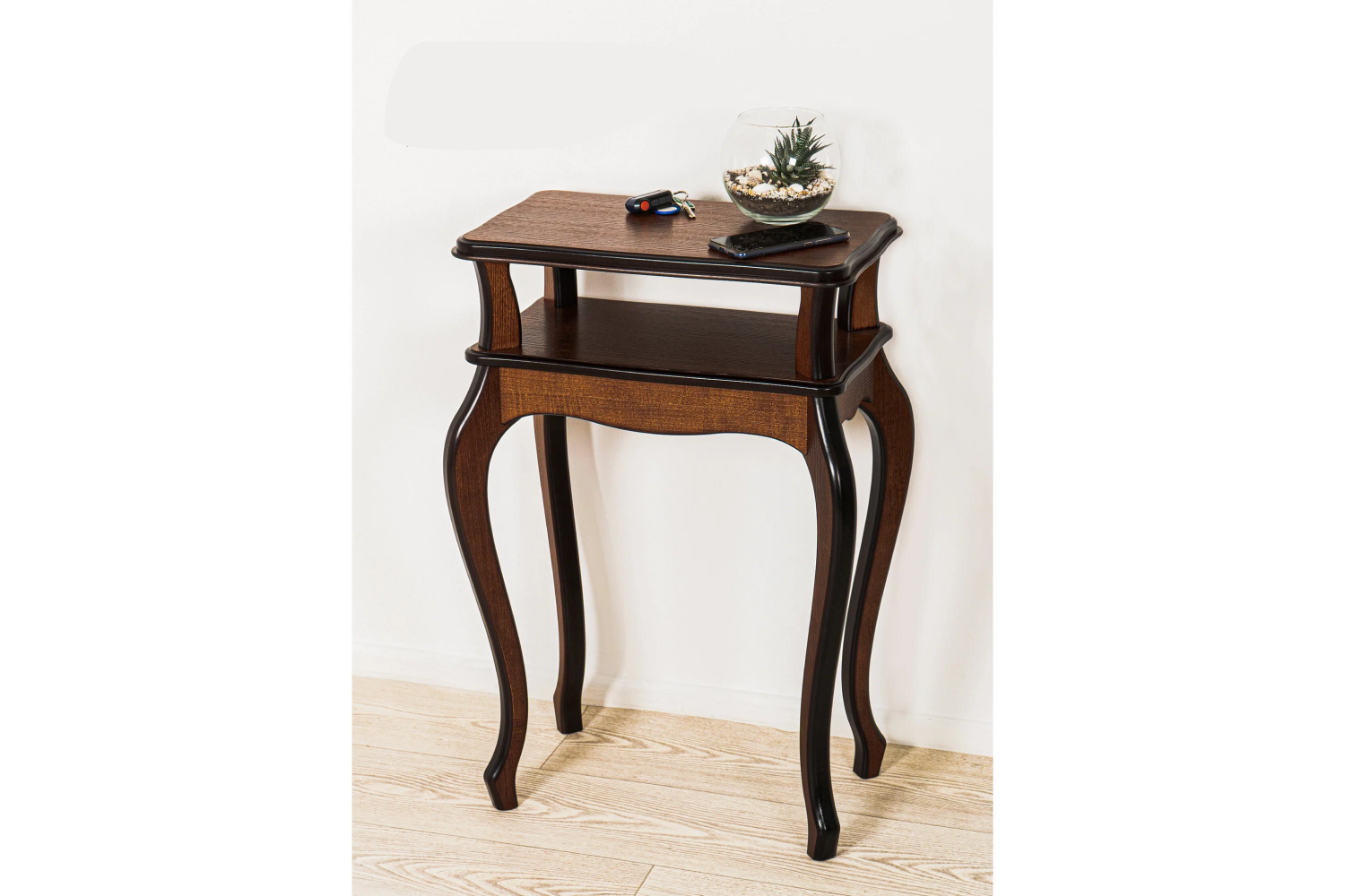 Подставки - изображение №4 "Подставка Берже (орех)"  на www.Angstrem-mebel.ru