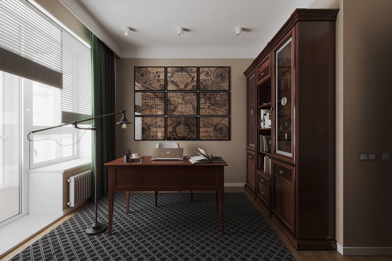 Библиотеки и кабинеты - изображение №3 на www.angstrem-mebel.ru